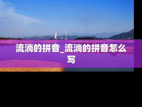 流淌的拼音_流淌的拼音怎么写